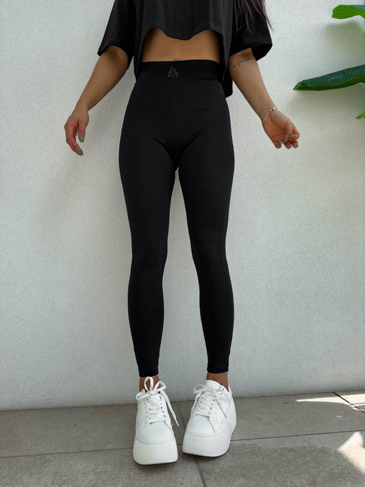 Legginsy GYM – czarne BY ME